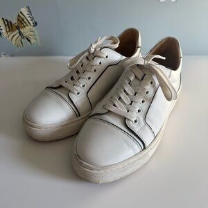 Christian Louboutin Vieirissima two-tone leather sneakers